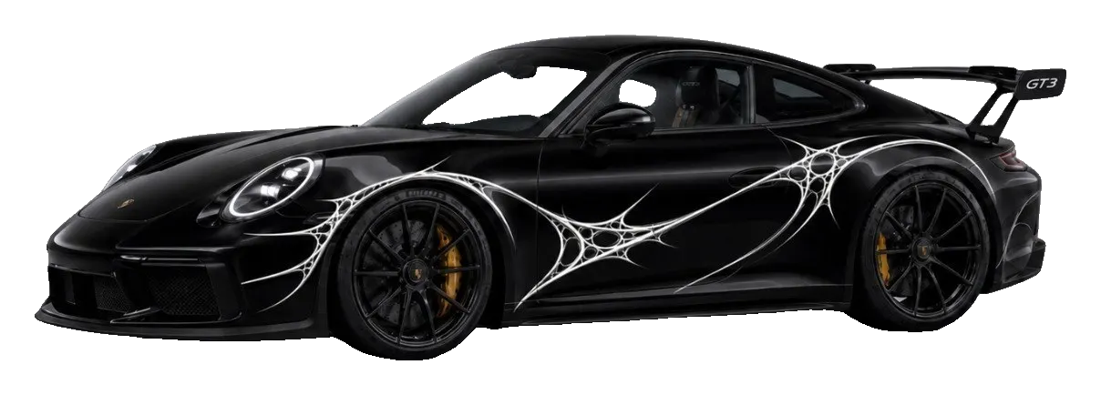 Porsche с ливреей-сигилом